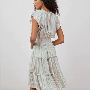 Rails Amelia dress in multi stripe